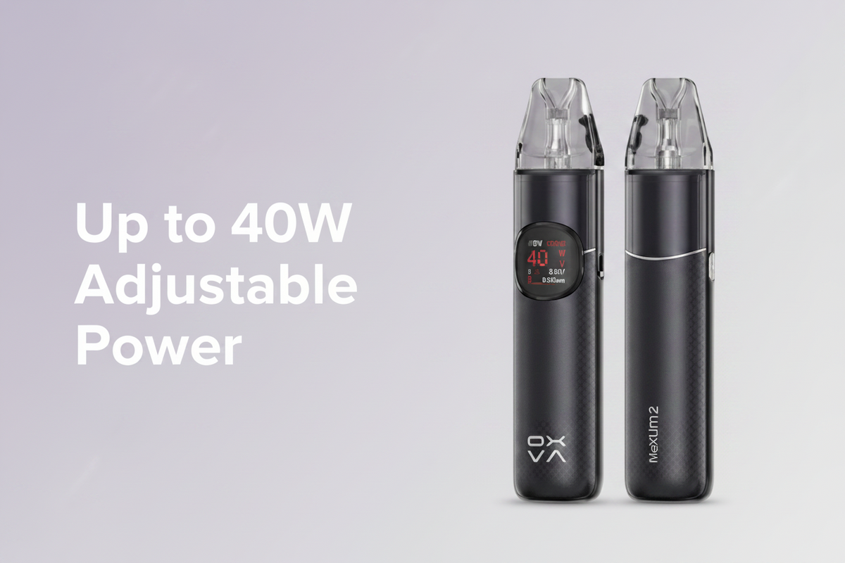 Up to 40W Adjustable Power