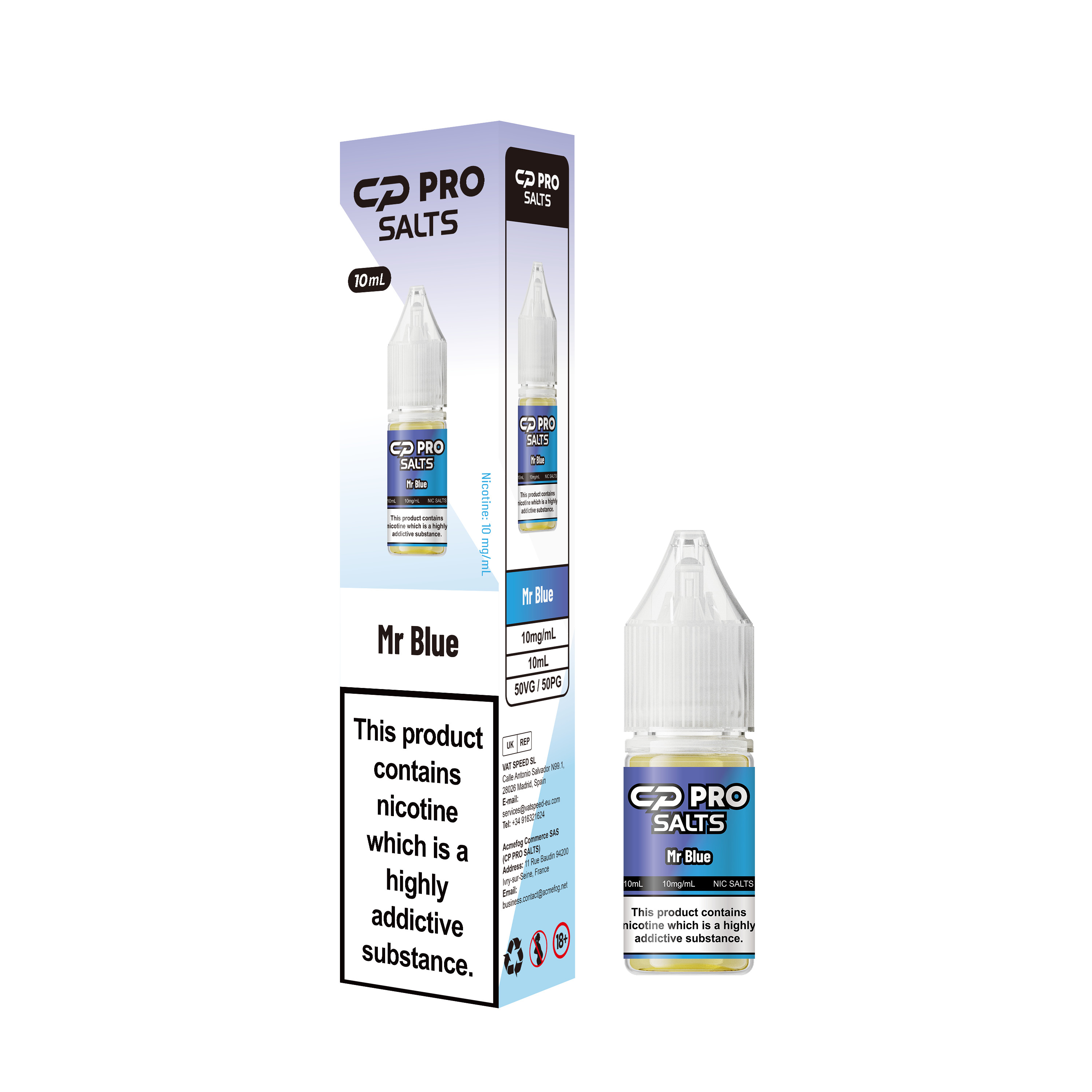 CP Pro Nic Salt E-Liquid - 10mg & 20mg
