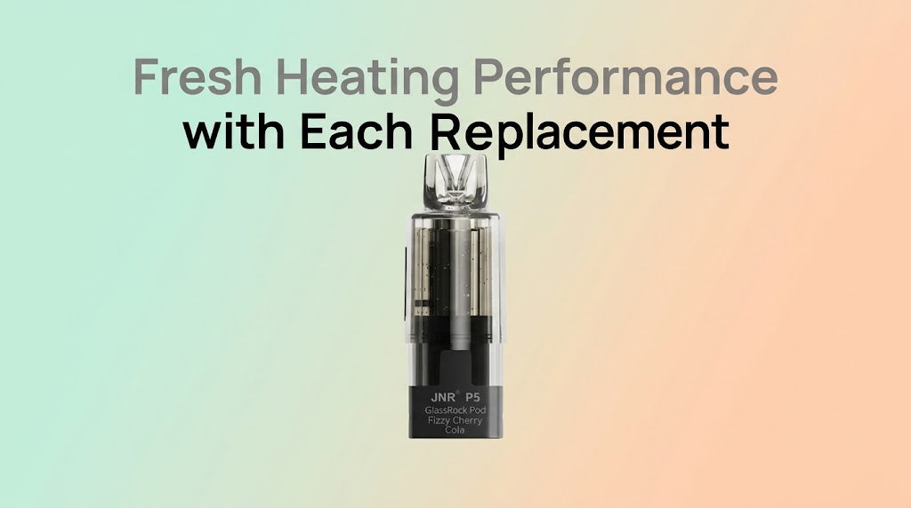 Fresh Heating Performance with Each Replacement