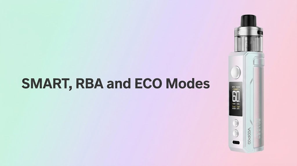 SMART, RBA and ECO Modes