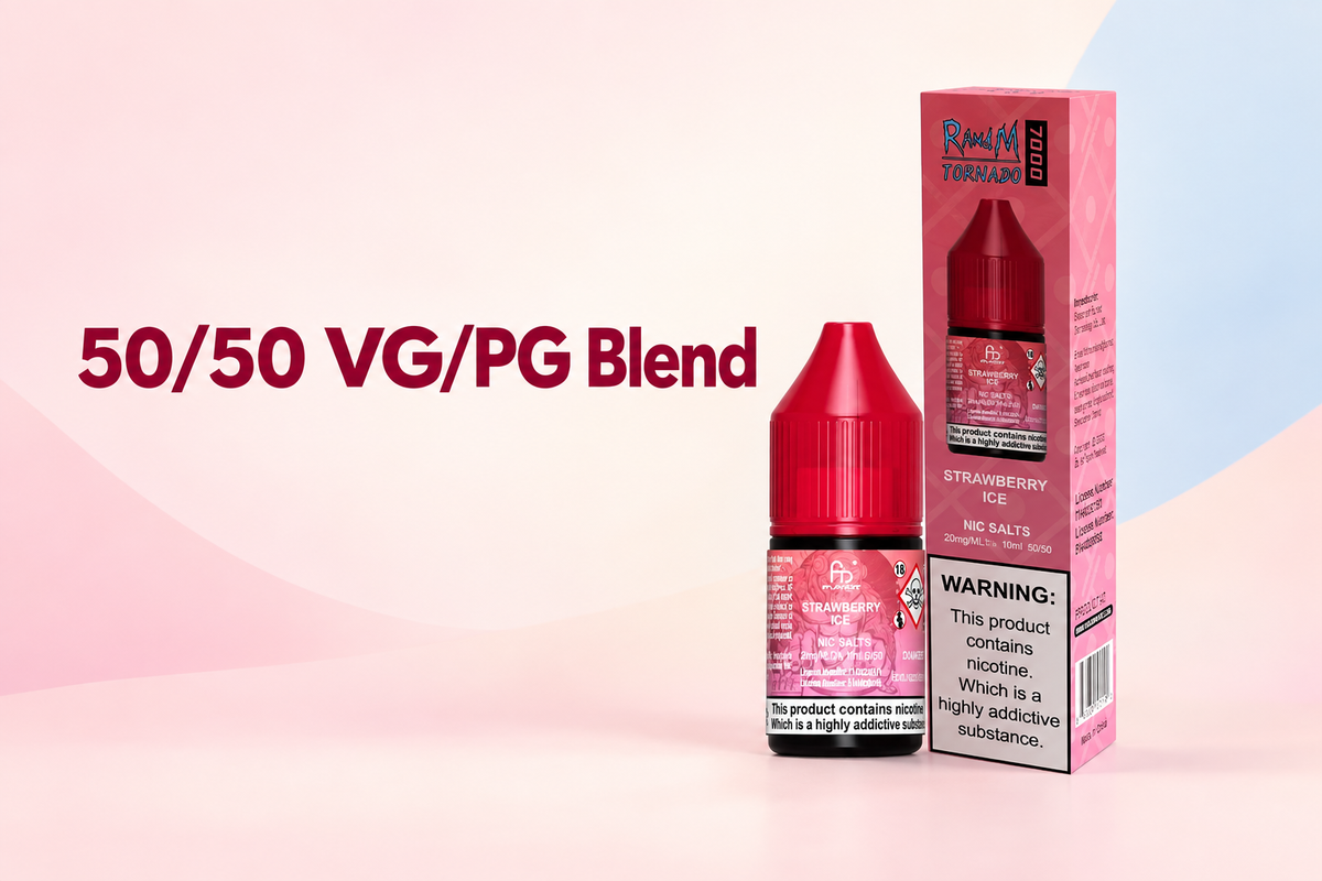 Balanced 50/50 VG/PG