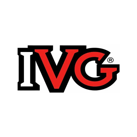 IVG logo with red and black letters on white background
