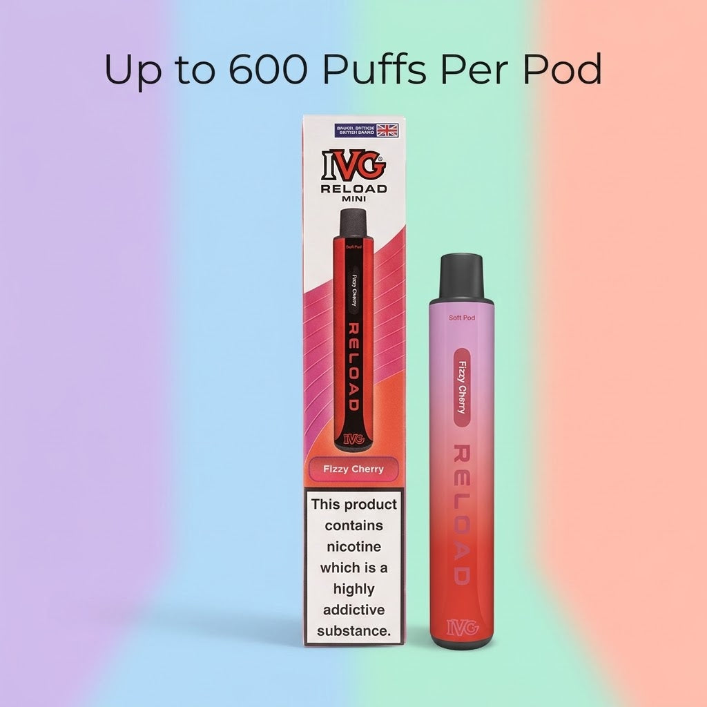 Up to 600 Puffs Per Pod