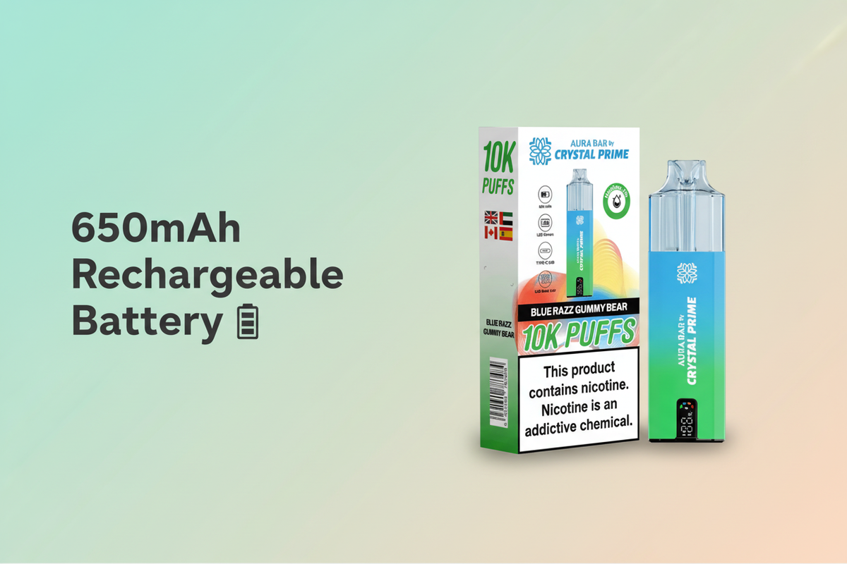 650mAh Rechargeable Battery