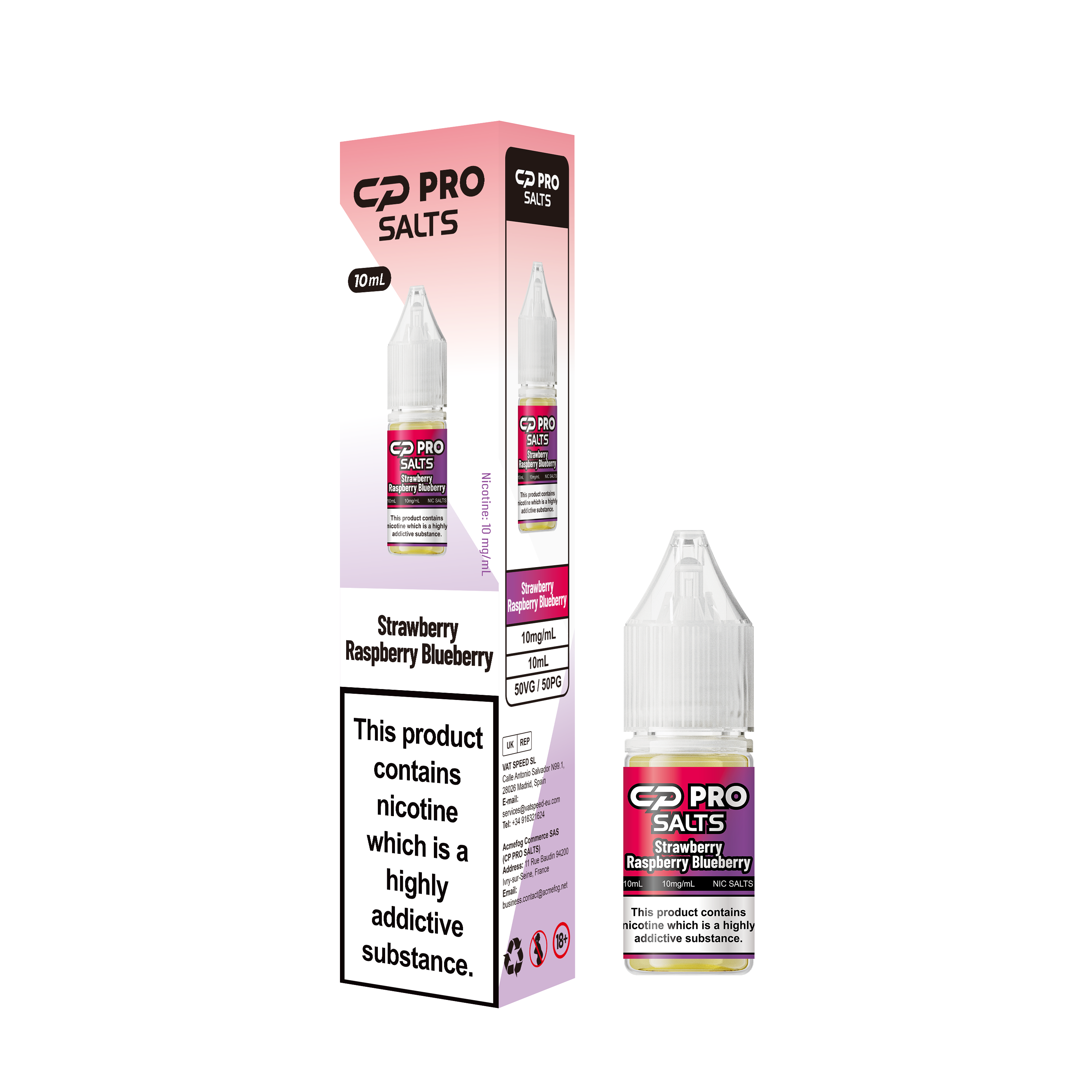 CP Pro Nic Salt E-Liquid - 10mg & 20mg