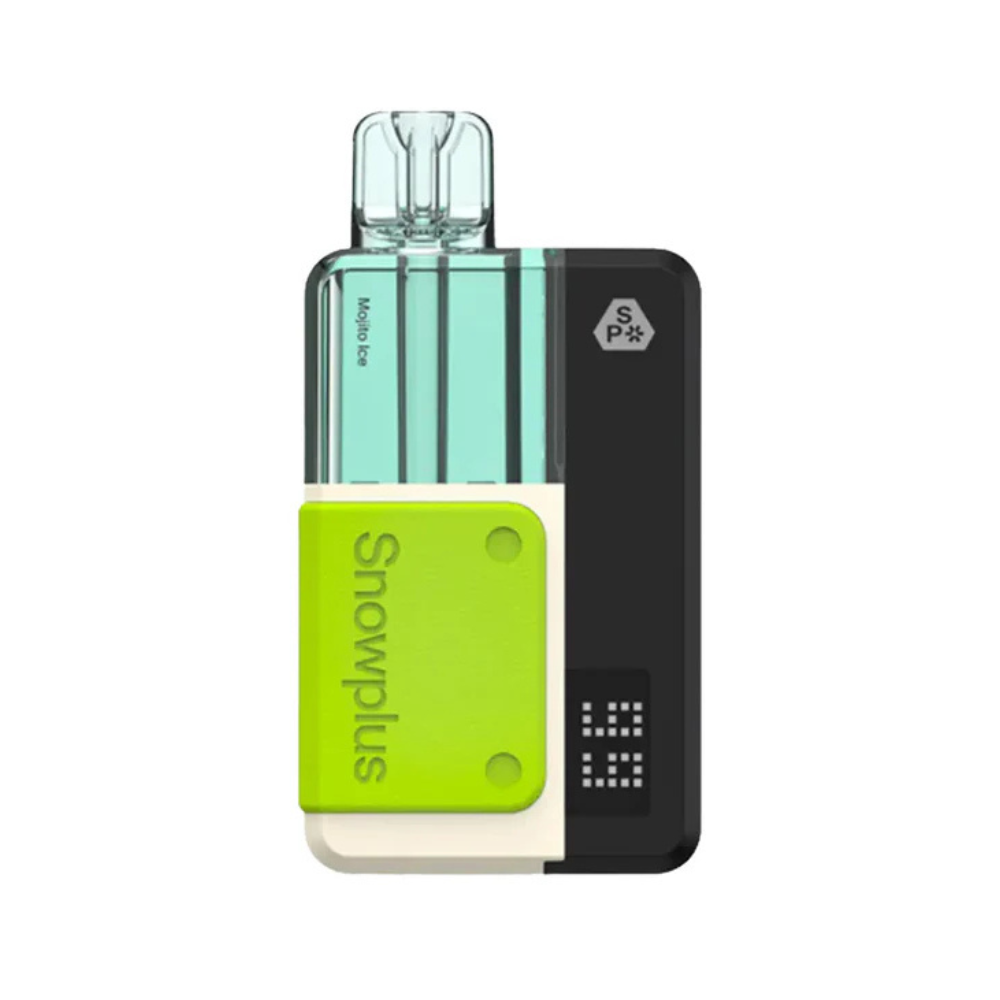 Snowplus Swift Prefilled Pod Kit Mojito Ice flavour offering cool minty vape taste.