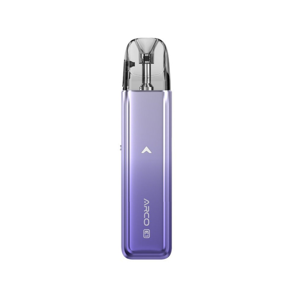 Smok Arco E1 Vape Pod Kit in Purple Gradient eye-catching colour blend.