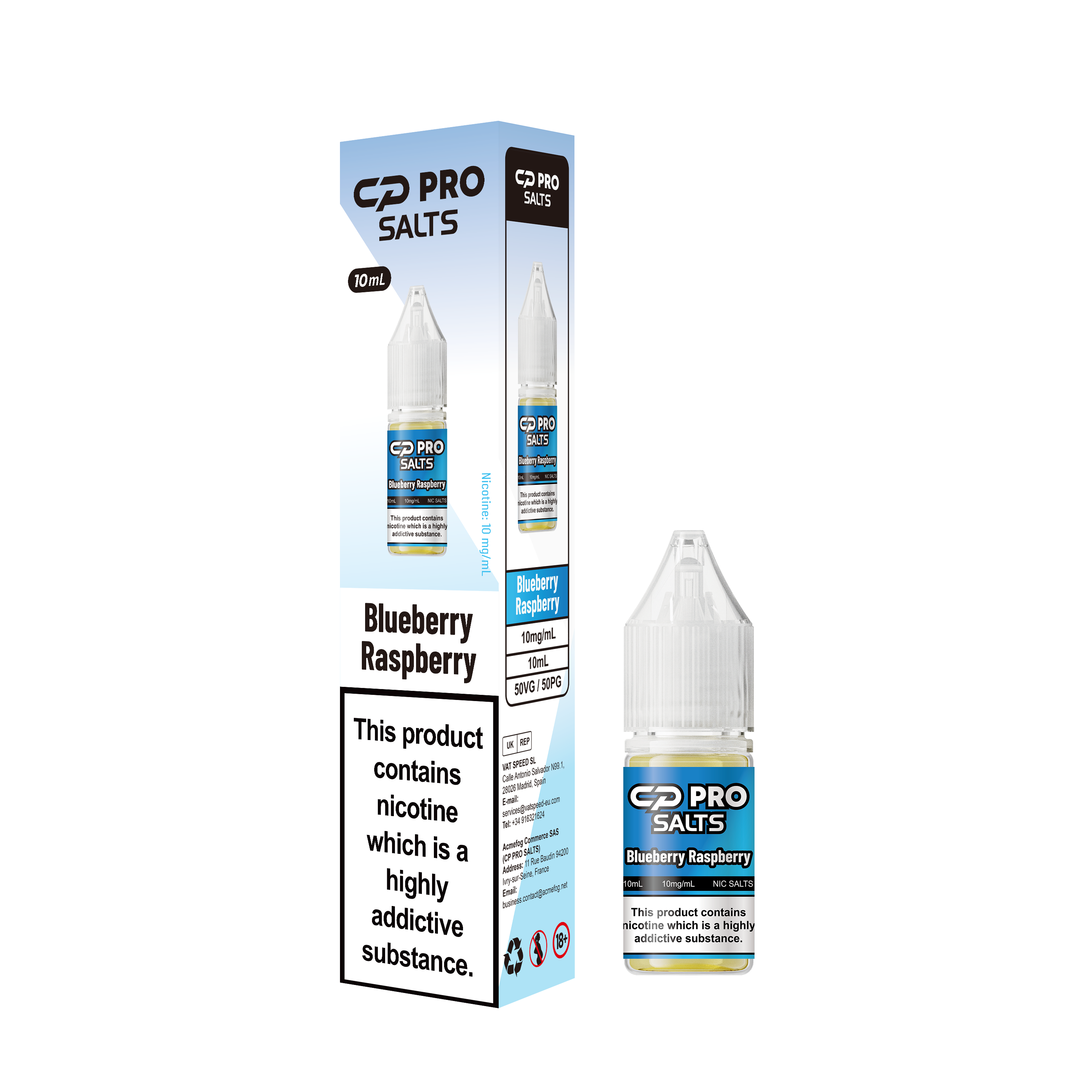 CP Pro Nic Salt E-Liquid - 10mg & 20mg