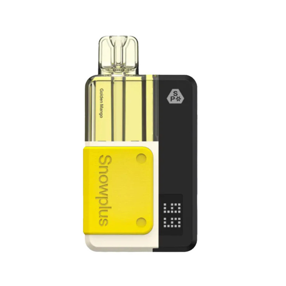 Snowplus Swift Prefilled Pod Kit Golden Mango flavour delivering tropical mango vape.