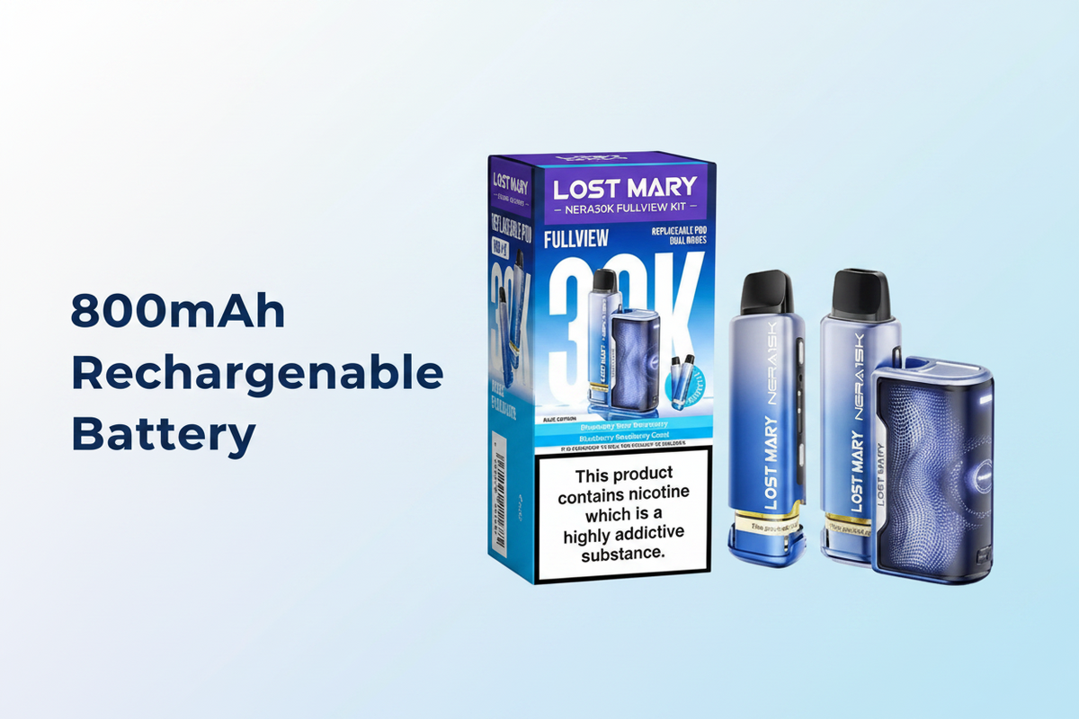 800mAh Rechargeable Battery