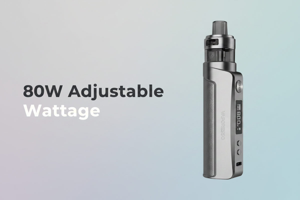 80W Adjustable Wattage