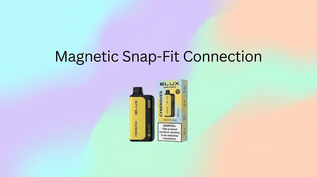 Magnetic Snap-Fit Connection