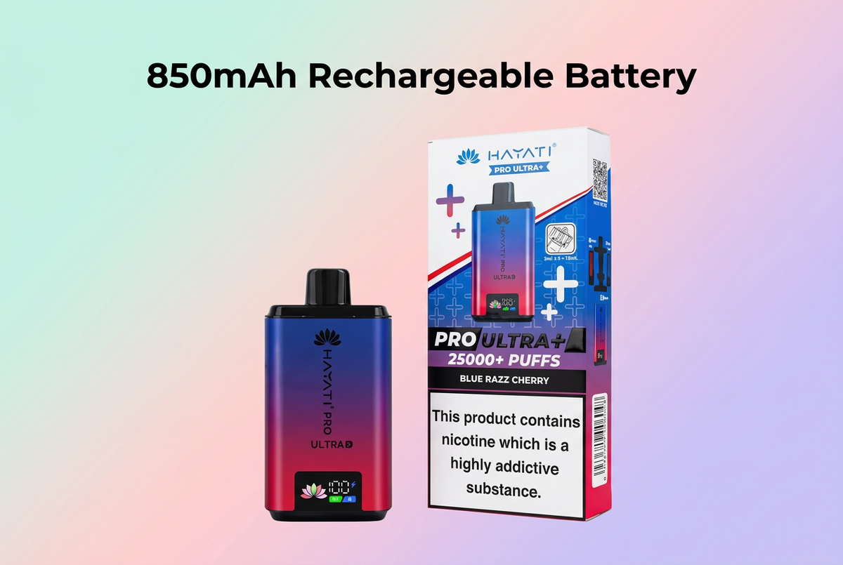 850mAh Rechargeable Battery