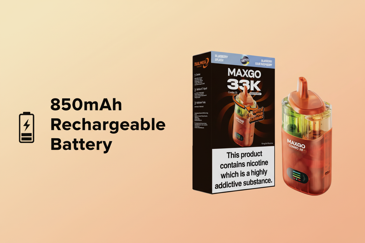 850mAh Rechargeable Battery