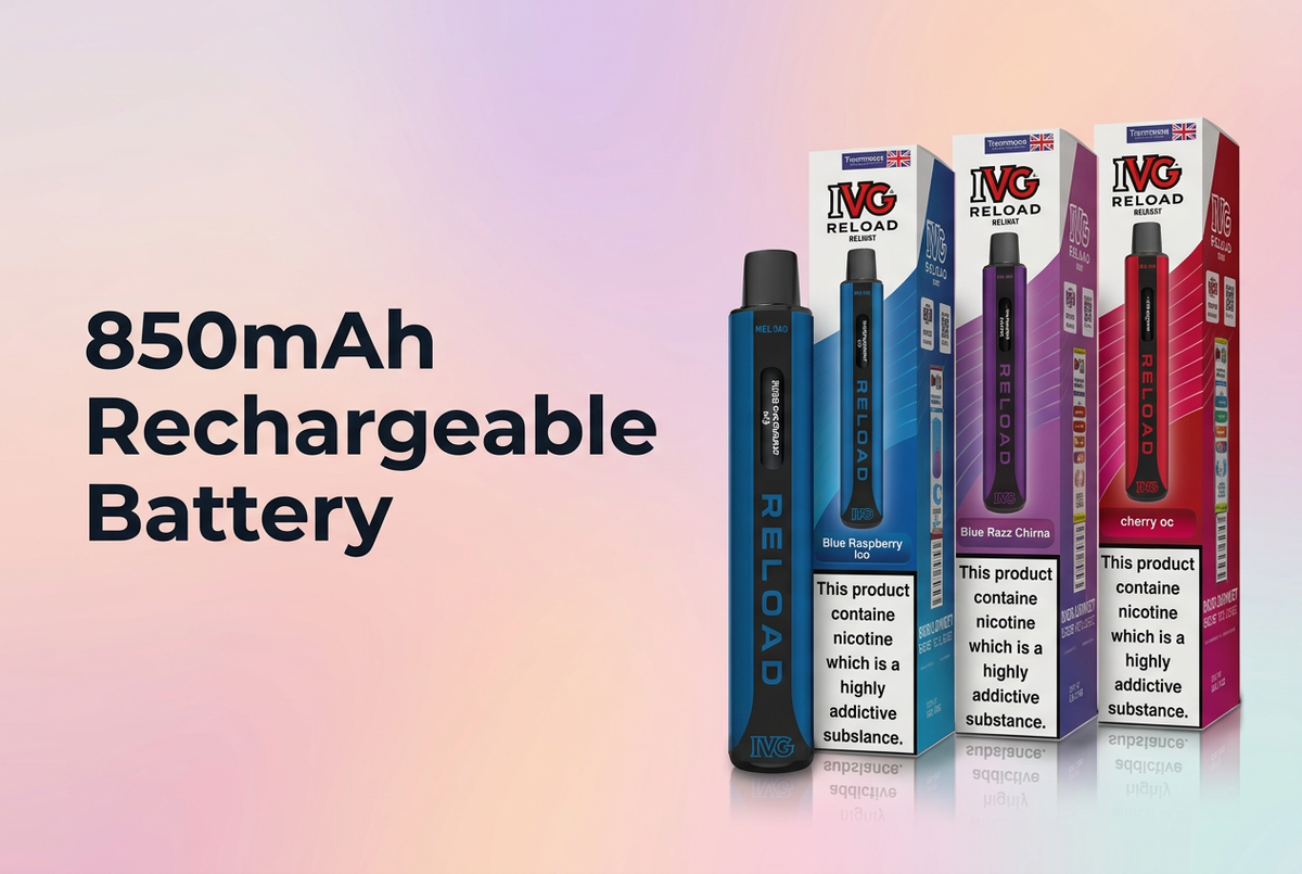 850mAh Rechargeable Battery