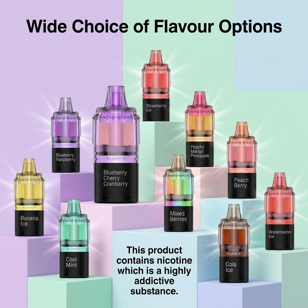 Wide Choice of Flavour Options
