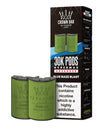 Al Fakher Crown Bar vape pods packaging with green pods and black box on a white background