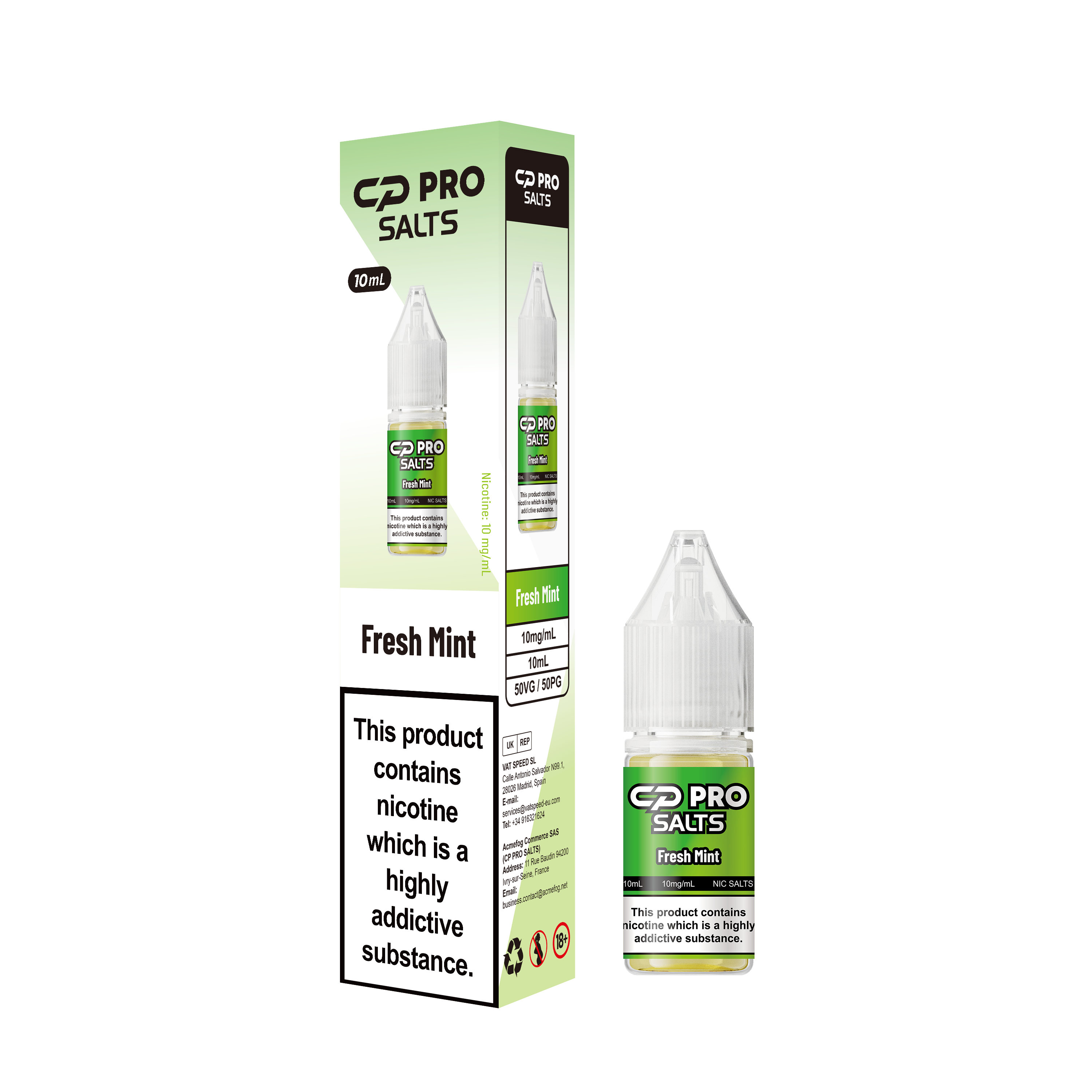 CP Pro Nic Salt E-Liquid - 10mg & 20mg