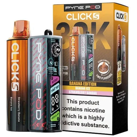 Box of 10-Pyne Pod Click S 30K Prefilled Pod Kit