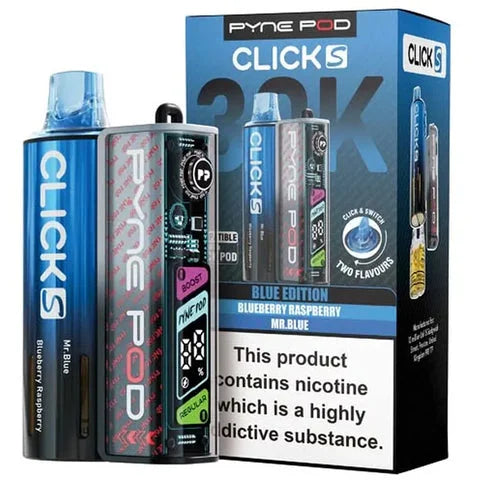 Box of 10-Pyne Pod Click S 30K Prefilled Pod Kit