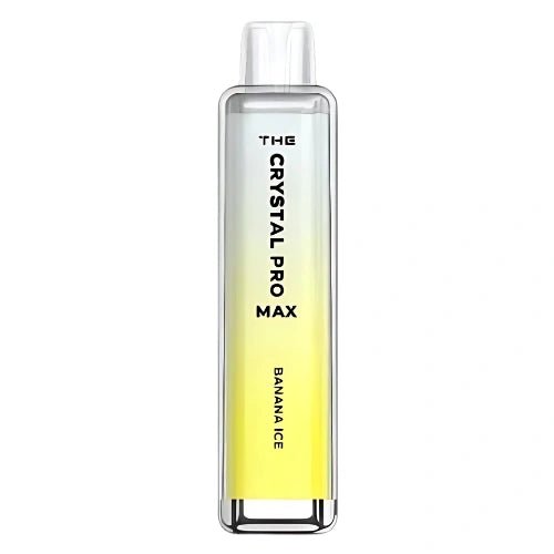 Hayati-The Crystal Pro Max 4000 Disposable Vape Device  Pack Of 5,  Banana Ice