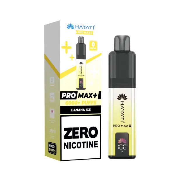 Hayati Pro Max + 6000 Prefilled Pod Vape Kit Zero Nicotine - £8.99 or 3 for £24