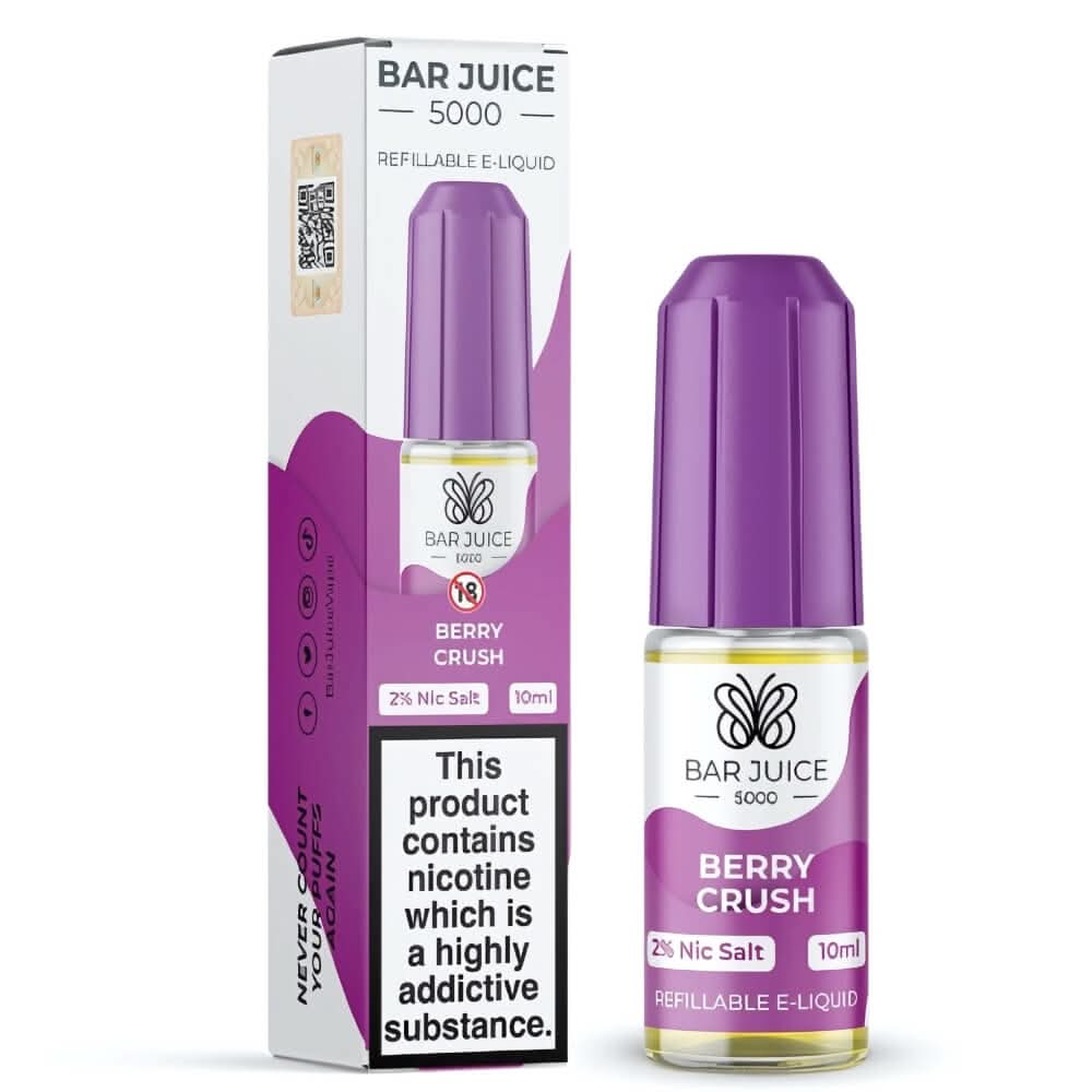 Bar Juice 5000 Nic Salt 10ml , Berry Crush