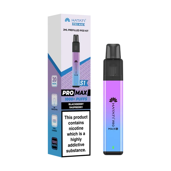 Hayati Pro Max S1 1000+ Puff Pre-Filled Pod Kit - £3.99 or 3 for £10