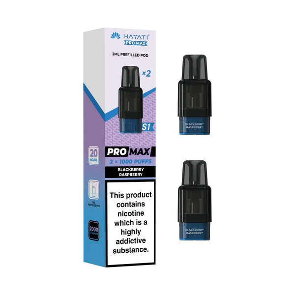 Hayati Pro Max S1 1000+ Prefilled Pods - Pack of 2