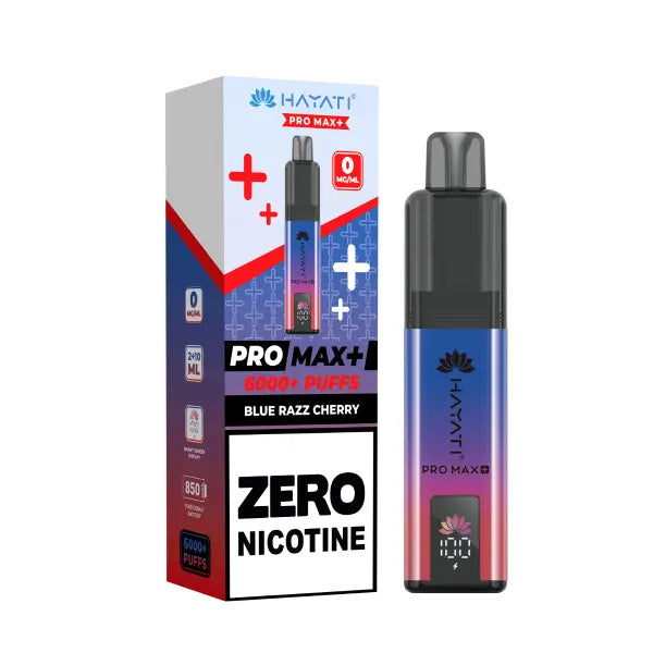 Hayati Pro Max + 6000 Prefilled Pod Vape Kit Zero Nicotine - £8.99 or 3 for £24