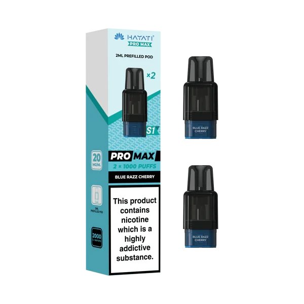Hayati Pro Max S1 1000+ Prefilled Pods - Pack of 2