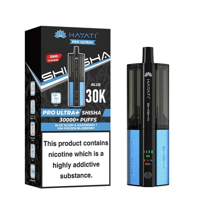 Hayati Pro Ultra Plus Shisha 30K Prefilled Pod Kit - £10.99 or 3 For £30