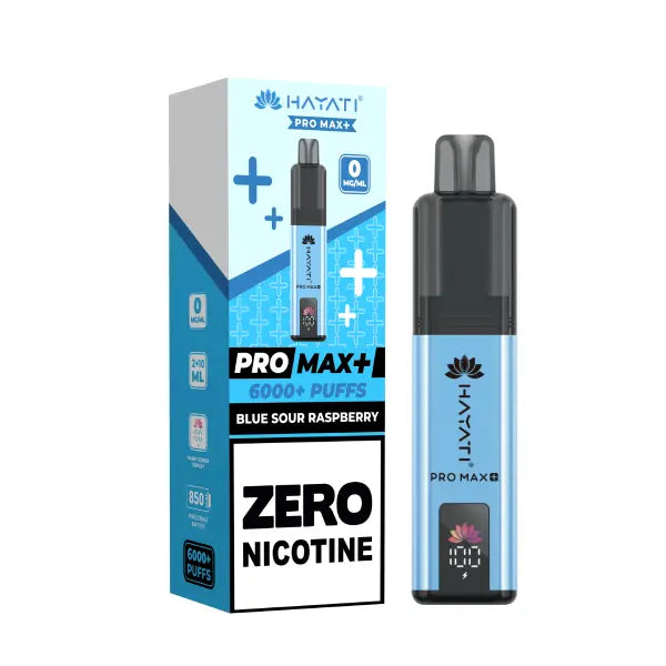 Hayati Pro Max + 6000 Prefilled Pod Vape Kit Zero Nicotine - £8.99 or 3 for £24