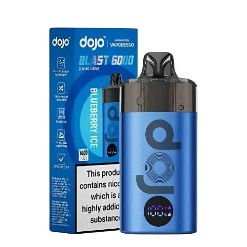 Vaporesso Dojo Blast 6000 Puff Vape Kit, Blueberry Ice
