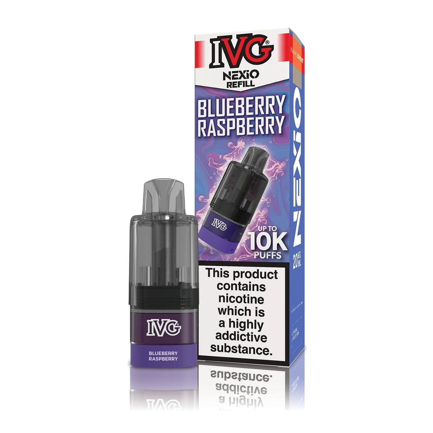 IVG Nexio 10K Prefilled Refill Pods - £5.99 or 3 for £15