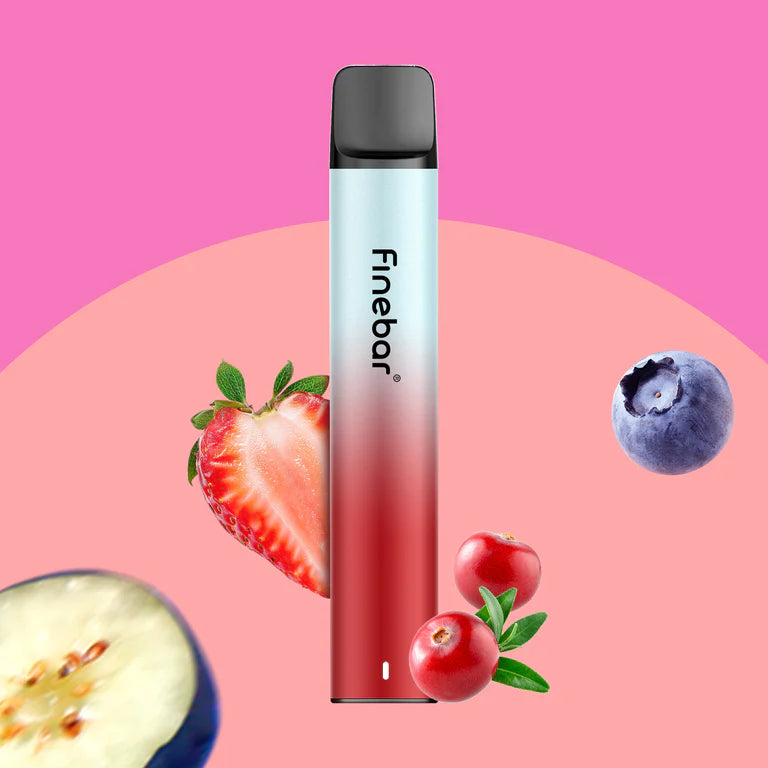 Hayati Finebar 2mL Prefilled Pod System (Blueberry cherry) cranberry)