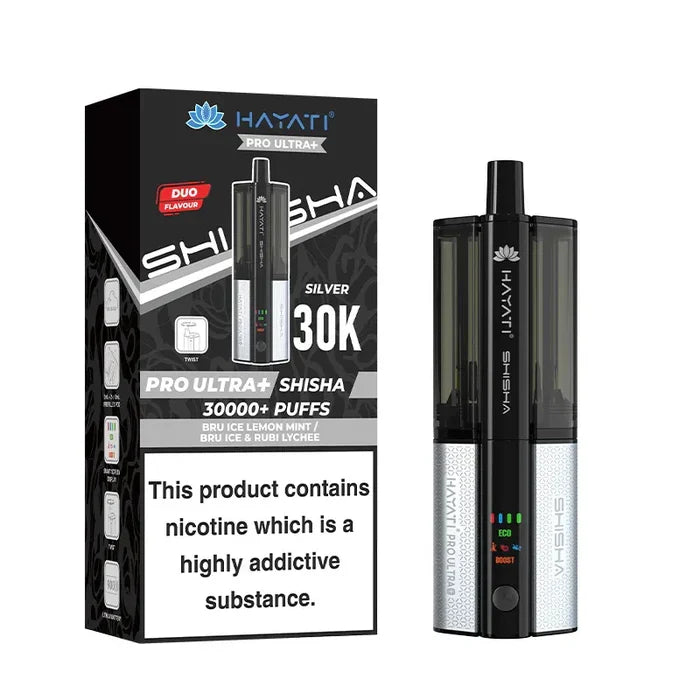 Hayati Pro Ultra Plus Shisha 30K Prefilled Pod Kit - £10.99 or 3 For £30