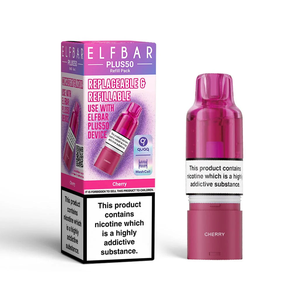 ELFBAR Plus 50 Refill Pods | All Flavours
