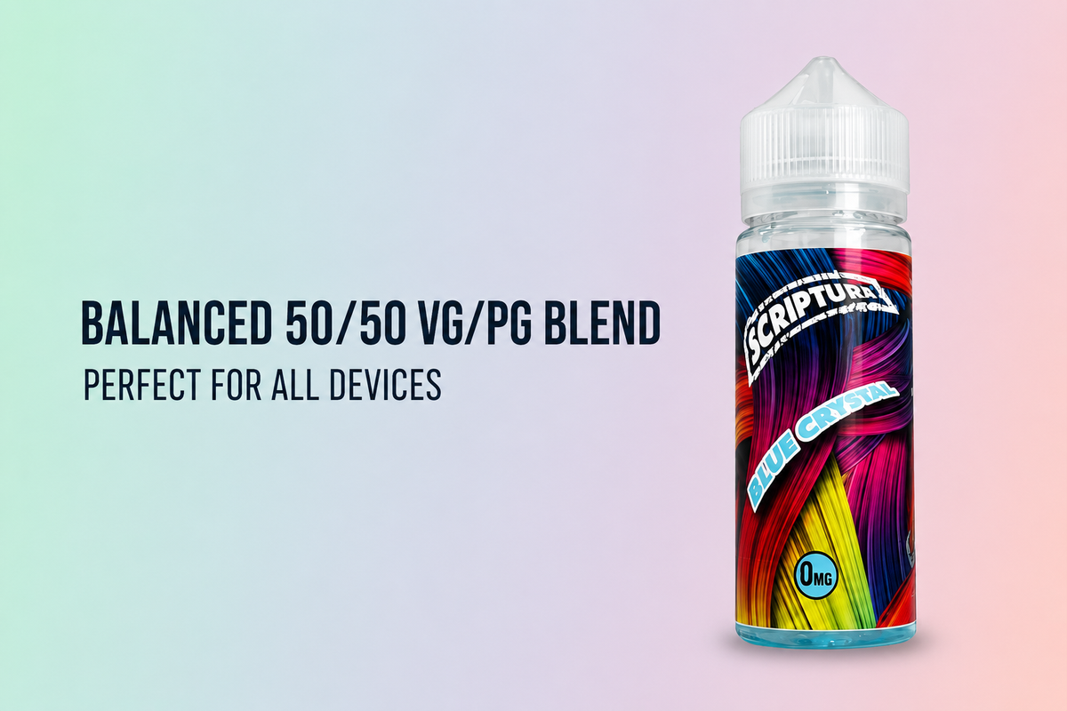 Balanced 50/50 VG/PG Blend
