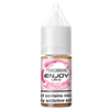 Bottle of Enjoy Ultra Pink Lemonade e-liquid on a white background