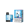 Blueberry Ice vape device and packaging on a white background