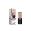 Vape device with packaging on a white background