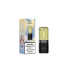 Vape device with packaging on a white background