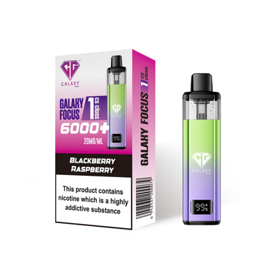 Crystal Galaxy Focus 1 6000 Puffs Prefilled Pod Kit