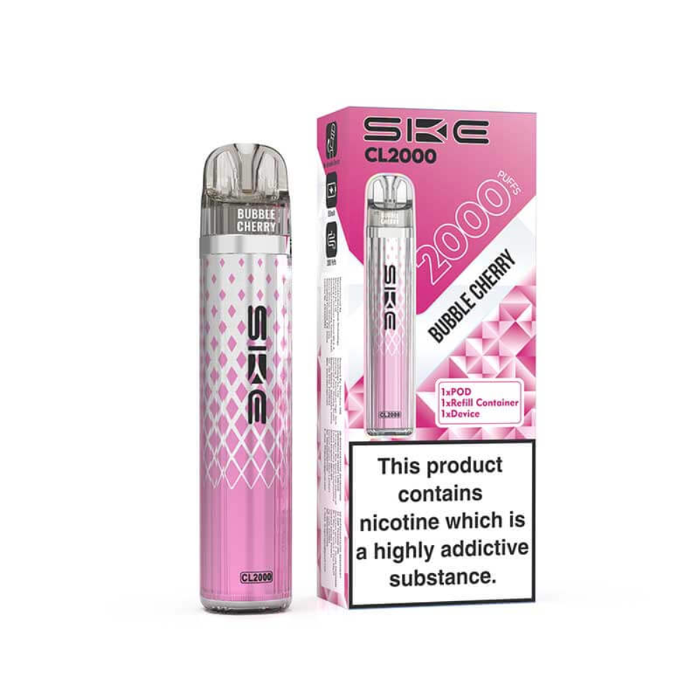 SKE Crystal CL2000 Prefilled Pod Kit Eliquid Base SKE Crystal CL2000 Prefilled Pod Kit Eliquid Base