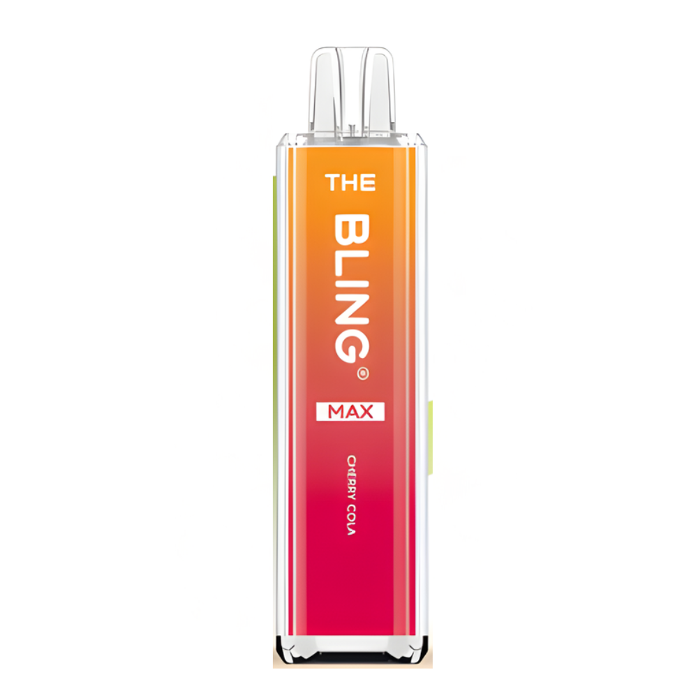 Vape device with 'The Bling' branding on a white background