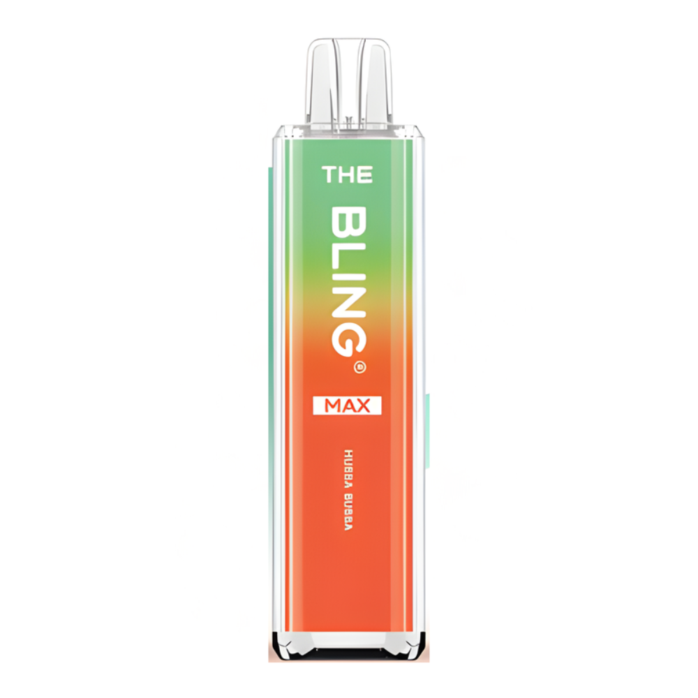 Vape device with 'The Bling' branding on a white background