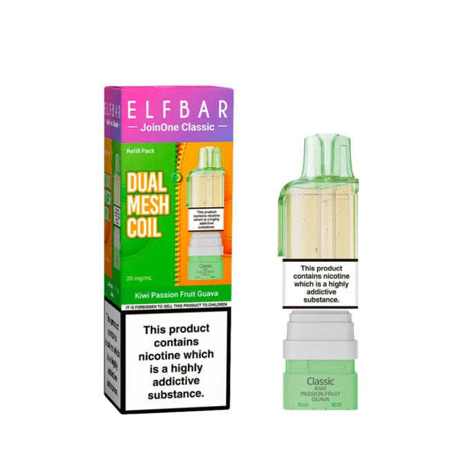 Elf Bar Dual Mesh Coil packaging with product on a white background