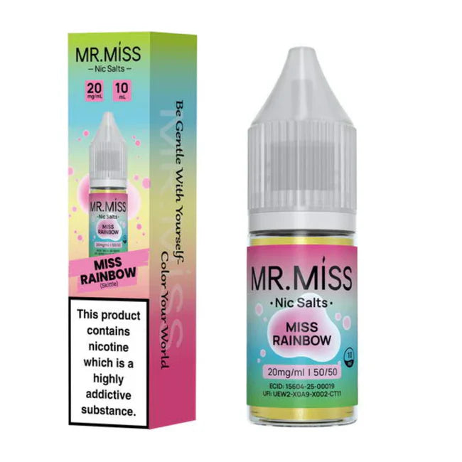 MR. Miss Nic Salts Box of 10 Eliquid Base MR. Miss Nic Salts Box of 10 Eliquid Base