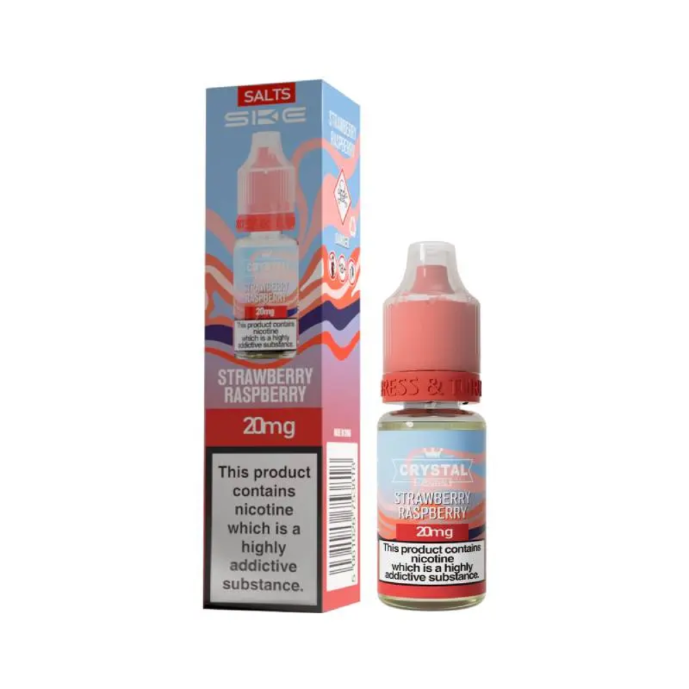 SKE Crystal Original 10ml Strawberry Raspberry Nic Salt E-Liquid
